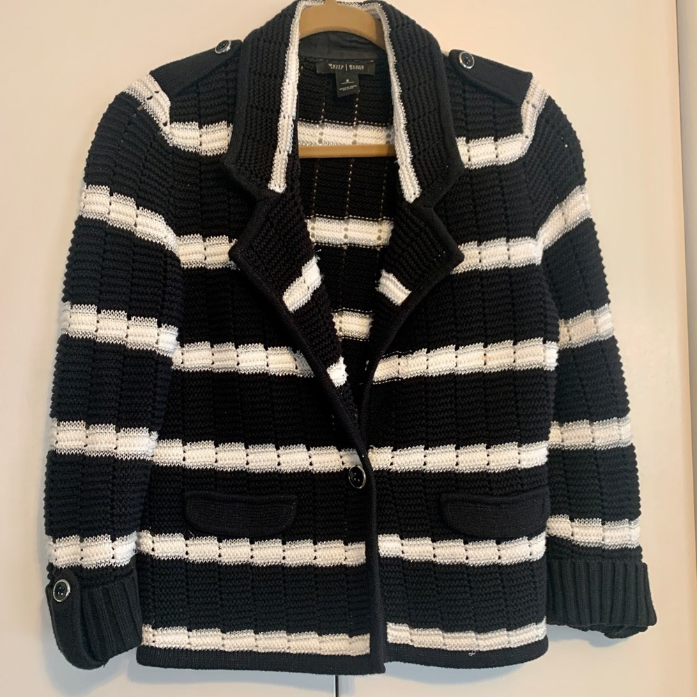 WHBM Sweater Jacket